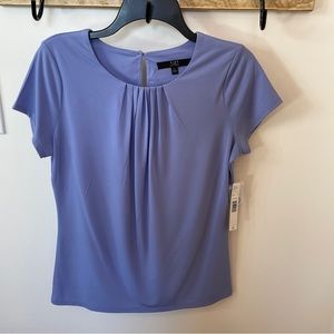 Dillard's Alex Marie Blouse Size S Purple Lilac Dressy Polyester Spandex New $49